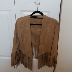 Hot & Delicious Fringe Blazer